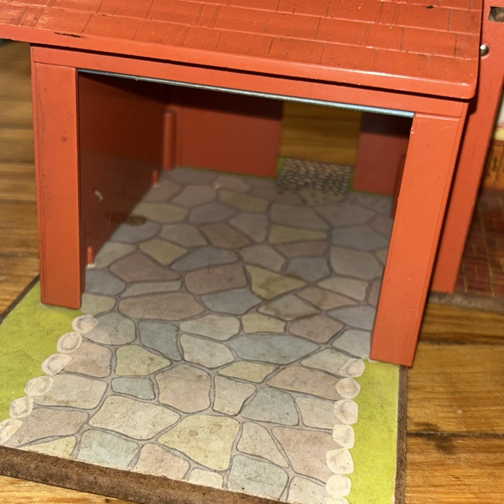 Vintage Fisher-Price Little People Play Family House 1980 Brown Tudor #952 - Picture 6 of 8